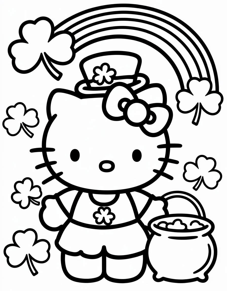 St. Patrick's Hello Kitty